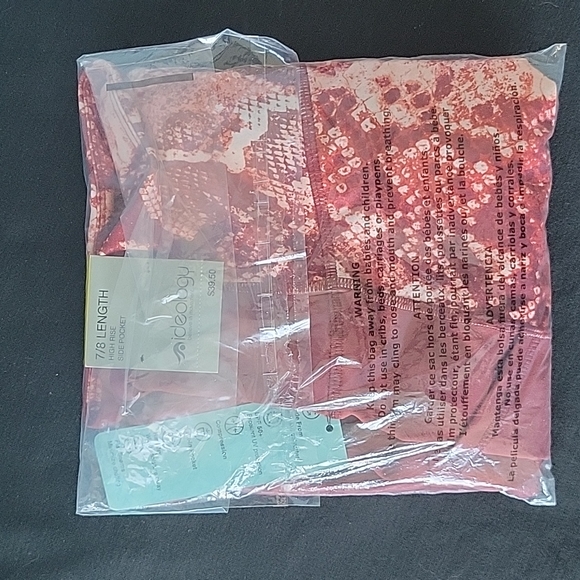 Ideology Woman's Snakeskin-Print Leggings - Picture 5 of 6